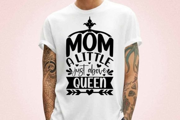 Mom a Little Mother's Day SVG: Graphics for Crafts