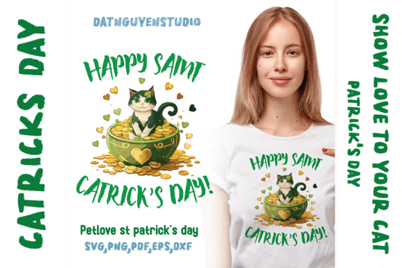 Review: Cat Mom St Patrick's Day SVG for Embroidery