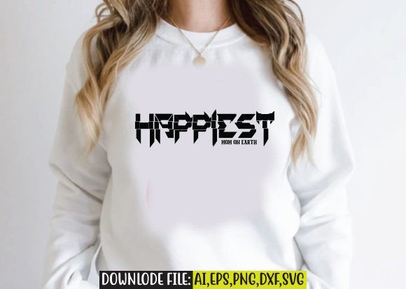 Review: Happiest Mom on Earth T Shirt Design for Pros
