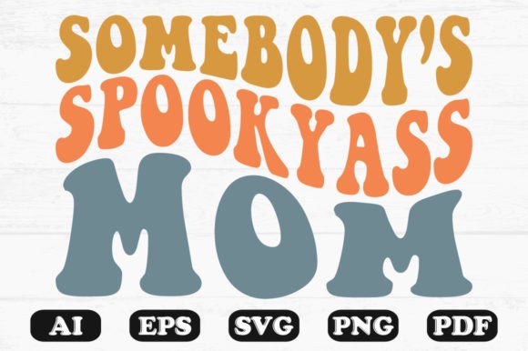 Spooky Mom Retro: Graphics for Crafts & Brands