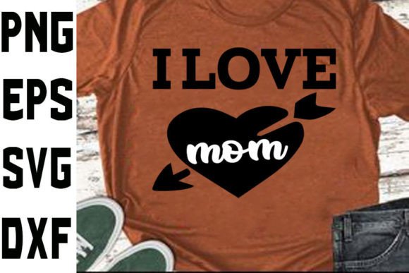 Valentine's Day SVG: Mom Graphics for Crafts
